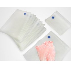 Bolsa envasadora de alimentos al vacio jocca longitud 3 mt ancho 285 mm pack de 2 rollos