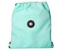 Mochila saco plano antartik bolsillo interior con cremallera color verde menta 350x400 mm
