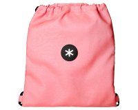 Mochila saco plano antartik bolsillo interior con cremallera color coral 350x400 mm