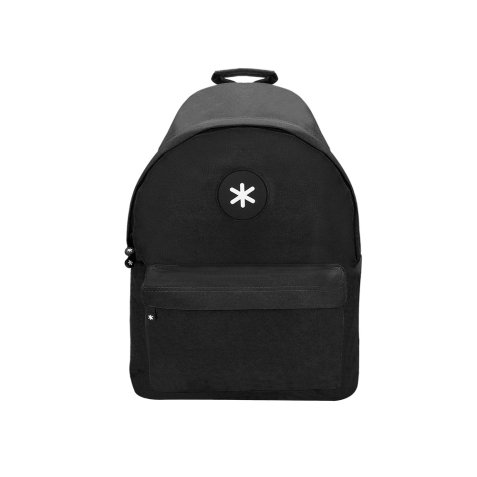 Mochila antartik con asa y bolsillos con cremallera color negro 310x160x410 mm