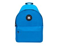 Mochila antartik con asa y bolsillos con cremallera color azul 310x160x410 mm