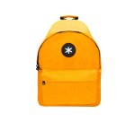 Mochila antartik con asa y bolsillos con cremallera color mostaza 310x160x410 mm
