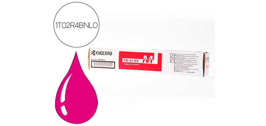 Toner kyocera tk5195m mita magenta 7000 paginas