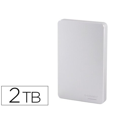 Disco duro q-connect 2,5\" externo 2tb usb 3.0 sata