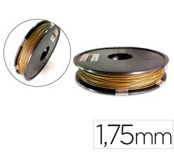 Filamento 3d colido pla 1,75 mm 0,5 kg bronce