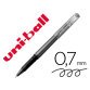 Rotulador uni-ball roller uf-222 tinta gel borrable 0,7 mm negro