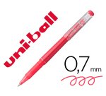 Rotulador uni-ball roller uf-222 tinta gel borrable 0,7 mm rojo