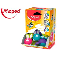 Goma de borrar maped croc croc duo conejo colores surtidos