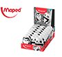 Sacapuntas maped plastico shaker fancy 1 uso con deposito