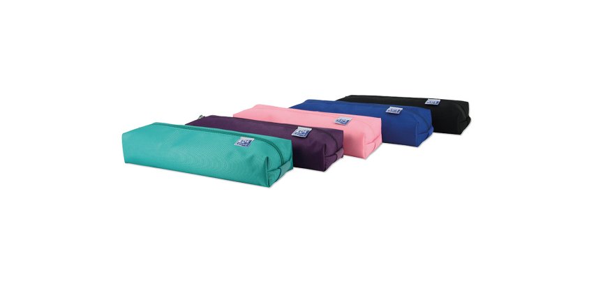Bolso escolar oxford portatodo kangoo teens rectangular mediano colores surtidos 220x70x35 mm