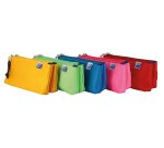 Bolso escolar portatodo oxford kangoo kids doble colores surtidos 220x50x100 mm