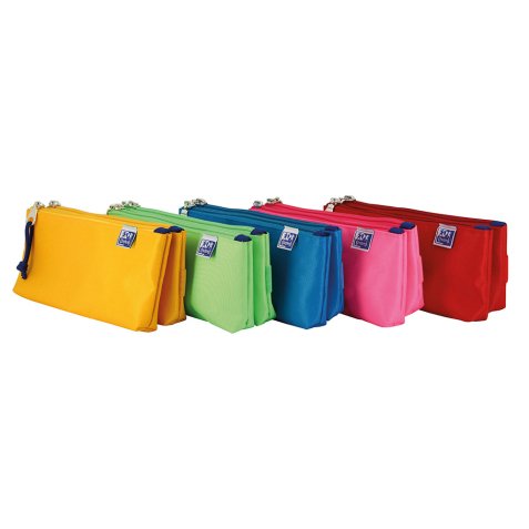 Bolso escolar portatodo oxford kangoo kids doble colores surtidos 220x50x100 mm