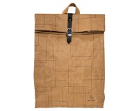 Mochila para portátil imitación cuero vegetal 360x100x450 mm Exacompta