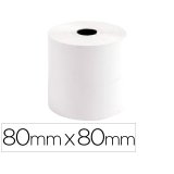 Rollo sumadora exacompta termico 80 mm x 80 mm 44 g/m2