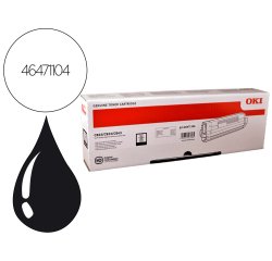 Toner oki laser 46471104 negro 7000 paginas