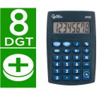 Calculadora liderpapel bolsillo xf02 8 digitos pilas color azul 99x64x9 mm