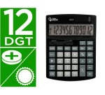 Calculadora liderpapel sobremesa xf27 12 digitos tasas solar y pilas color negro 155x115x25 mm