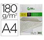 Papel verjurado liderpapel a4 180g/m2 crema paquete de 100 hojas