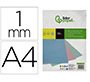 Cubiertas para encuadernar Liderpapel cartón A4 1 mm celeste - Paquete de 50 unidades