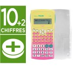 Calculadora milan cientifica m240 sunset tapa translucida 2 lineas 240 funciones 10+2 digitos color rosa /amarillo