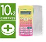 Calculadora milan cientifica m240 sunset tapa translucida 2 lineas 240 funciones 10+2 digitos color rosa /amarillo