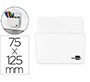 Cubilete portalapices liderpapel blanco opaco plastico magnetico 125x75x40 mm