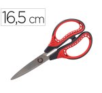 Tijera liderpapel titanio hoja curva 16,5 cm falicilidad corte y durabilidad incluye funda