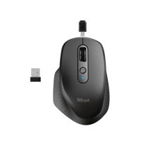 raton trust ozaa optico inalambrico 2400dpi 6 botones usb 20 negro