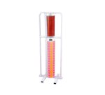 Portarrollo metal de suelo vertical corta papel para bobinas de 64-32 cm