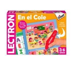 Juego diset didactico lectron en el cole