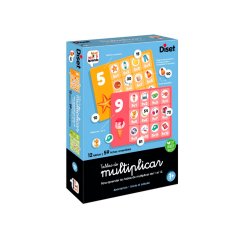 Juego diset de mesa tablas de multiplicar
