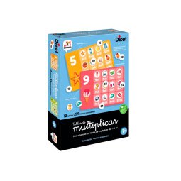 Juego diset de mesa tablas de multiplicar