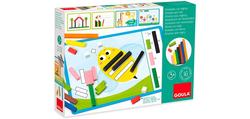 Juego goula didactico actividades con regletas
