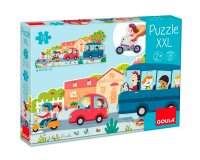 Puzle goula xxl vehiculos 18 piezas
