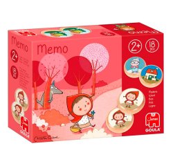 Juego goula didactico memo caperucita roja
