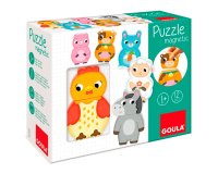 Puzle goula magnetico intercambiable granja 12 piezas
