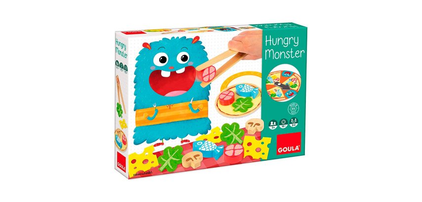 Juego goula didactico monstruo hambriento