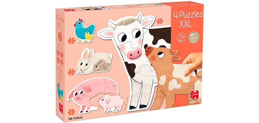 Puzle goula xxl mamas y bebes 14 piezas