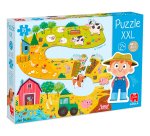 Puzle goula xxl granja 18 piezas