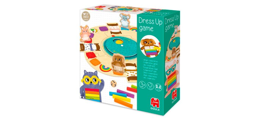 Juego goula didactico vestirse de colores