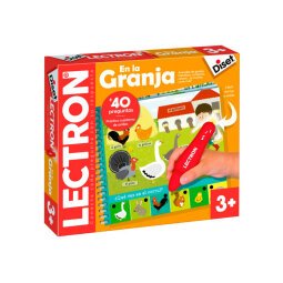 Juego diset didactico lectron en la granja