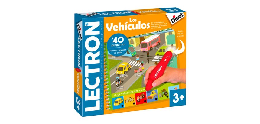 Juego diset didactico lectron los vehiculos