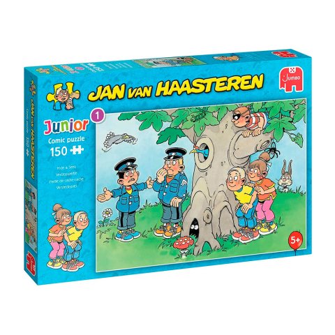 Puzle jumbo jan van haasteren escondite y busqueda 150 piezas