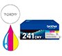 Toner brother tn241cmy hl3140 / 3170 / 3150 / dcp9020 / mfc9140 / 9330 / 9340 cian magenta yellow 1500 paginas
