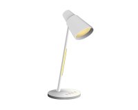 Lampara de oficina q-connect sobremesa abs tactil 6w 32 led 330lm color blanco