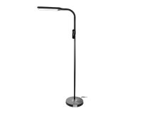 Lampara de suelo q-connect 15w con control remoto altura 146 cm color negro
