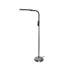 Lampara de suelo q-connect 15w con control remoto altura 146 cm color negro