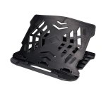 Soporte  de ordenador portátil q-connect para hasta 17\" ajustable 7 angulos diferentes color negro 260x280x60 mm