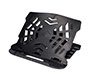 Soporte  de ordenador portátil q-connect para hasta 17\" ajustable 7 angulos diferentes color negro 260x280x60 mm