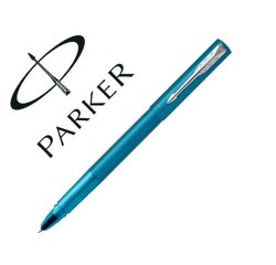 Roller parker vector xl azul teal punta fina